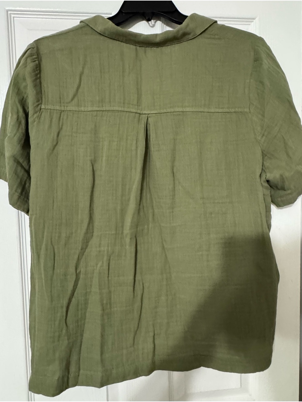 Old Navy Olive Green XL Tall Button-Up Shirt - Picture 2 of 4